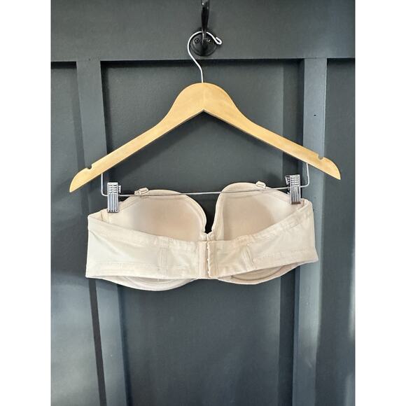 Wacoal Red Carpet Full Figure Underwire Strapless Bra - 40C, 854119, Nude - Picture 4 of 5